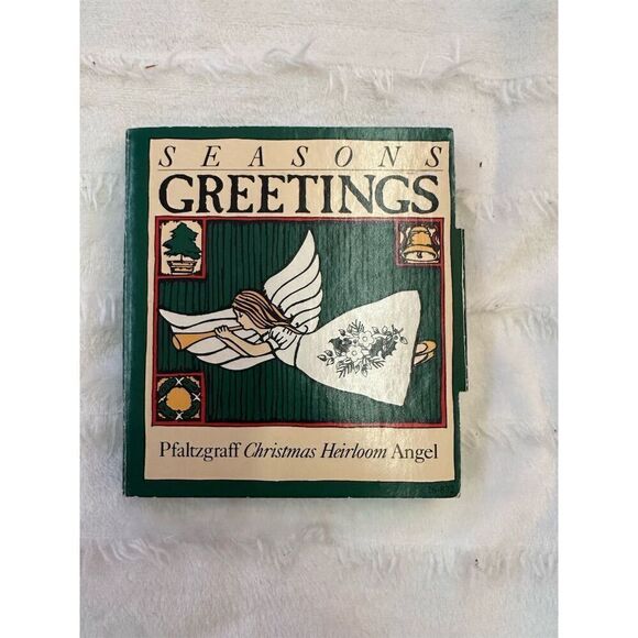 Pfaltzgraff 1988 Angel Ornament Seasons Greetings Christmas Heirloom - Picture 1 of 5